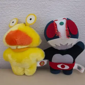 가면라이더 1호 카네곤 봉제 인형 레트로 2종 세트