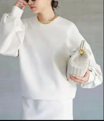 Deuxieme Classe dumblefit 풀오버 화이트