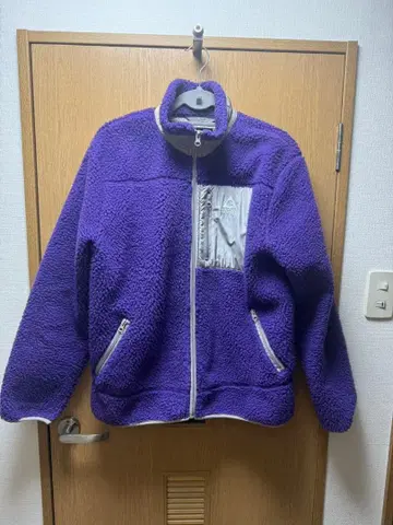 GERRY 플리스 자켓 보라색