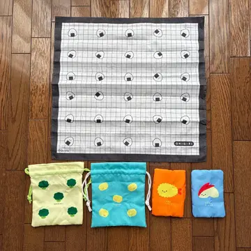 닛코리노 도시락 컬렉션 오니기리 브로콜리 사과 세미 컴프