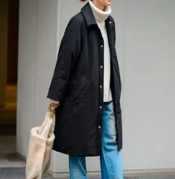 FRAMeWORK 퍼 충전솜 스텐카라 코트 38 프레임워크