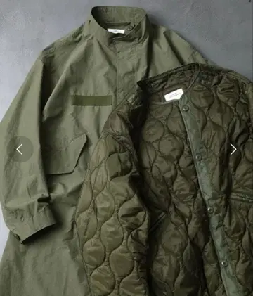 WEB 한정판 빅 실루엣 M-65 라이너 세트 모즈 코트