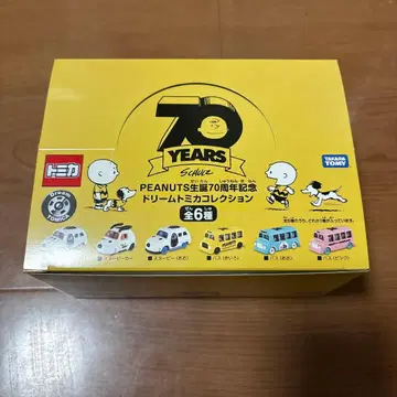 PEANUTS 탄생 70주년 기념 드림 토미카 컬렉션 전 6종 BOX
