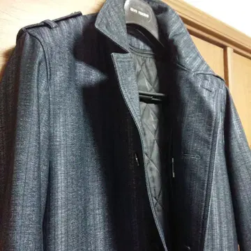 [ MEN'S TENORAS ] 광택 싱글 트렌치코트