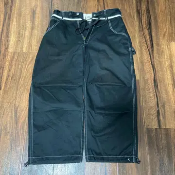 DICKIES Carpenter 블랙 워크 팬츠 와이드 팬츠 버기