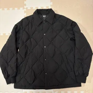 새상품급 UNIQLO PUFFTECH 퀼팅 자켓 L 블랙