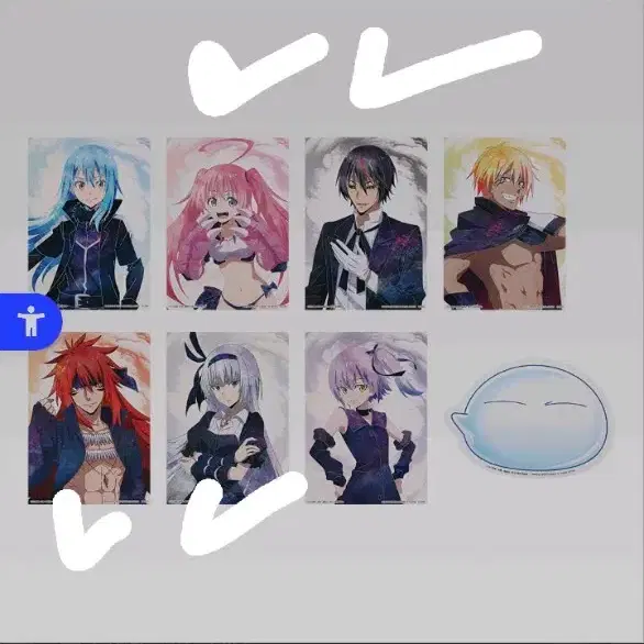 전생슬 쿠지 아크릴 스탠드,키링,보드