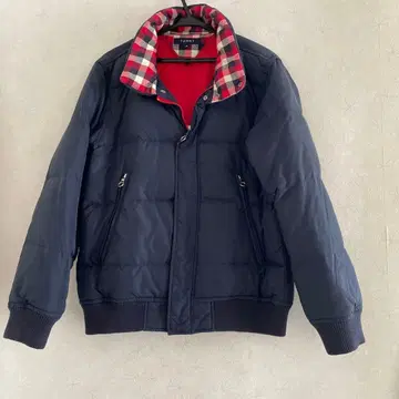 타미힐피거 TOMMY HILFIGER 네이비 다운 자켓