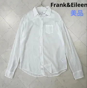 Frank&Eileen LUKE 코튼 셔츠 화이트 L 상당