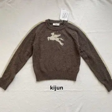 새상품 Kijun 페가수스 니트 풀오버