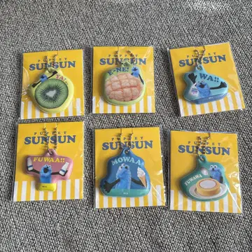 PUPPET SUNSUN 6개 세트 볼 체인 퍼펫 스