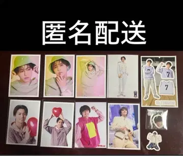 1 초특급 타카시 브로마이드 랜덤 스티커 RIB 메탈 참 굿즈 세트