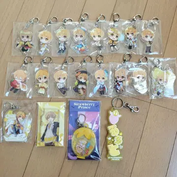 스토푸리 루토군 아크릴 키링 19개 & 러버 밴드