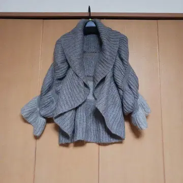 센소유니코 메풍 모헤어 가디건