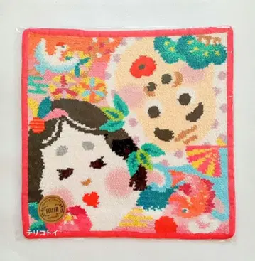 FEILER 페이러 손수건 앗파레하츠와라이 새상품 오카메 횻토코