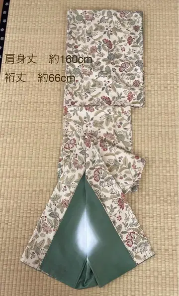 꽃+덩굴 패턴 유키쓰무기 (이시케)