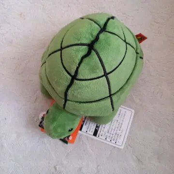 그린 컬러 거북이형 봉제 인형
