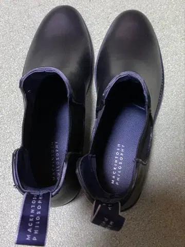 매킨토시 철학 사이드 고어 부츠 레인부츠