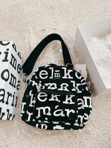 [ 미사용 새상품 ] 마리메꼬 Kaste Logo 숄더백