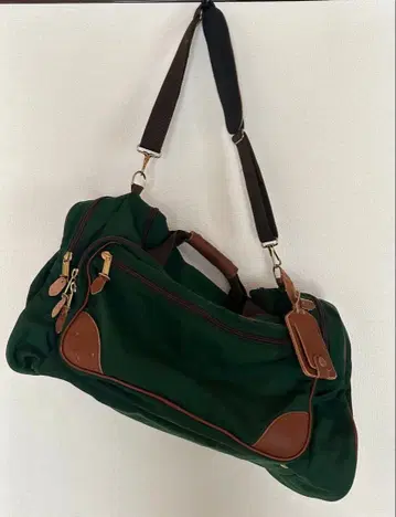 l.l.Bean 다크 그린 보스턴 백