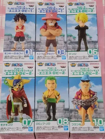 원피스 콜렉터블 월드 컬렉션 6종 세트 에니에스 로비 편