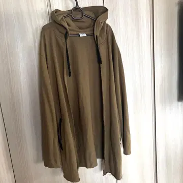 [ 새상품급 ] ZARA 후드 부착 롱 가디건