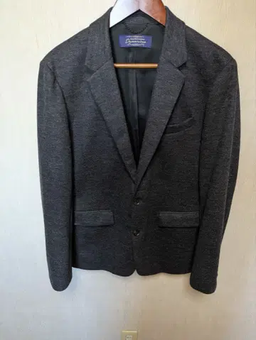 새상품급 다메리노 다크 그레이 캐주얼 수트 울 혼방 L