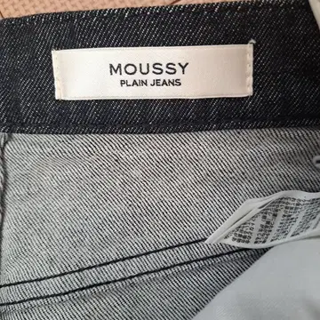 MOUSSY PLAIN JEANS 블랙 23