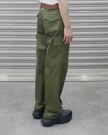발라드 VALAADO 카고 팬츠 올리브 그린 4 포켓