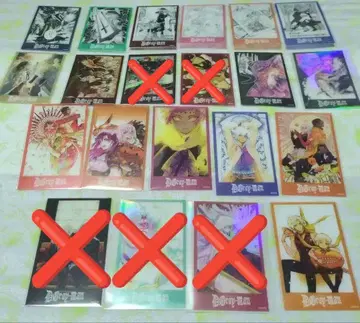 D.Gray-man 애니메이트 클리어 카드 세트