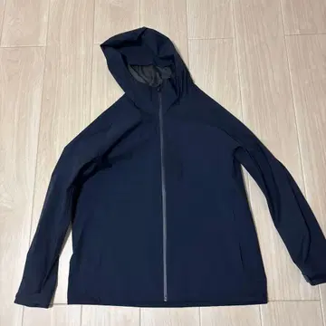 유니클로 블록 테크 후드티 xl