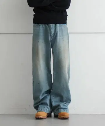 Neonsign 루즈 데님 팬츠 v1.2