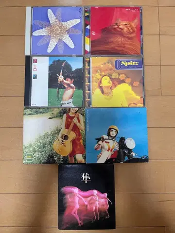 스피츠 앨범 CD 7매 세트