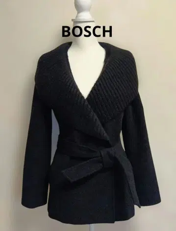 BOSCH 블랙 블랙 코트 38