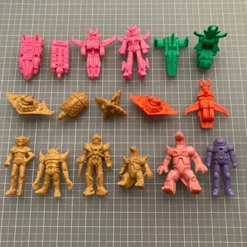 캐릭터 지우개 피규어 인형 로봇 괴수 괴인 라이더 G7