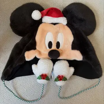 미키마우스 크리스마스 팬 캡