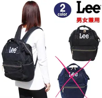Lee 남녀 공용 데님 백팩