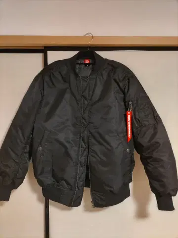 EGA-CHANNEL 블랙 MA-1 자켓 M 사이즈