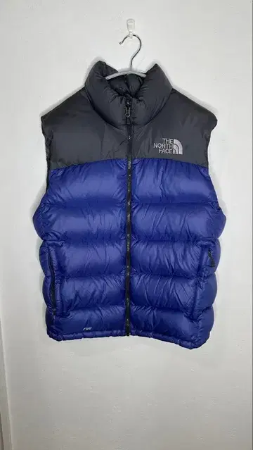 THE NORTH FACE 다운 베스트 700 네이비/그레이