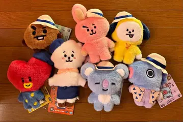 BT21 제일복권 봉제 인형 8체 세트