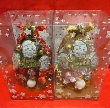 미개봉 새상품 치이카와 (먼작귀) 크리스마스 트리 2세트