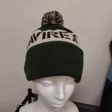 [ 미사용품 ] AVIREX 아비렉스 봉봉 니트 모자 니트 캡