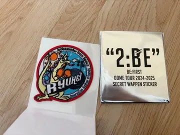 ryuhei 자수 패치 & BE:FIRST 씰 세트