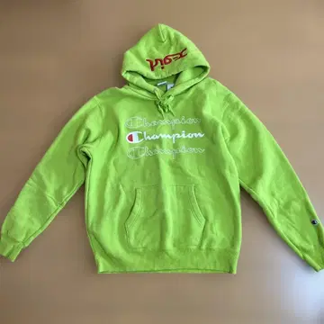 새상품급 X-girl champion 콜라보 후드티