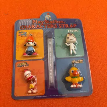 맥도날드 플레이스테이션 파라파라 래퍼 피포살 토로와 휴일 초코보