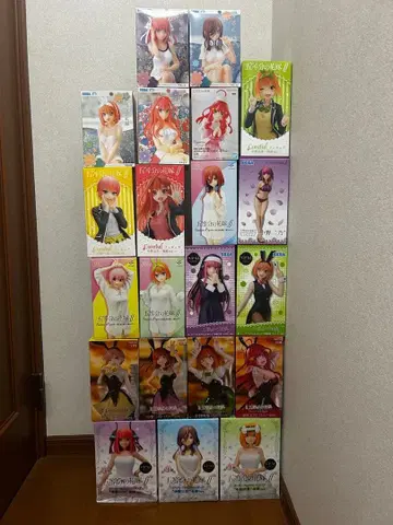 5등분의 신부 피규어 세트(21개)