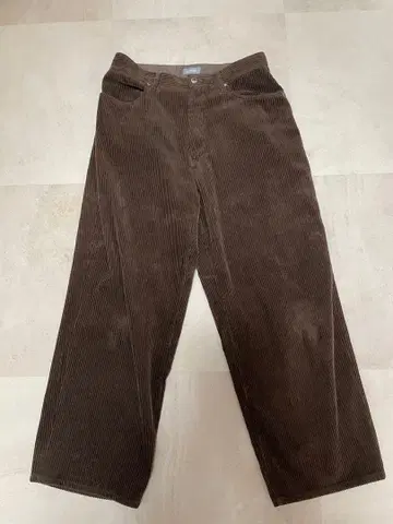 [ Macintosh philosophy ] 브라운 코듀로이 와이드 팬츠