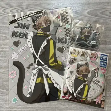 도겐안귀 저지 메이드 오이란자카 쿄야 캔뱃지 엽서 아크릴 블록