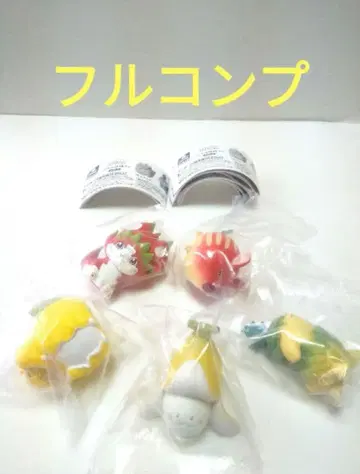 가챠 애니멀 어트랙션 과일 요정님 풀컴프 5종 스타스트