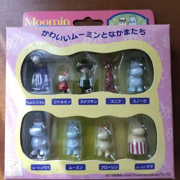 미사용 무민 미니 인형 세트 레어